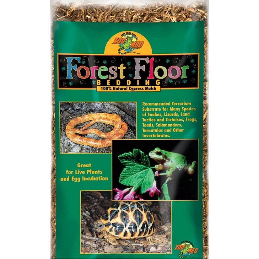 Zoo Med Forrest Floor Reptile Bedding All Natural Cypress Mulch, 24-quart bag Image
