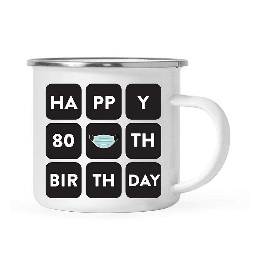 Zoom 80th Birthday 11oz Campfire Mug Image