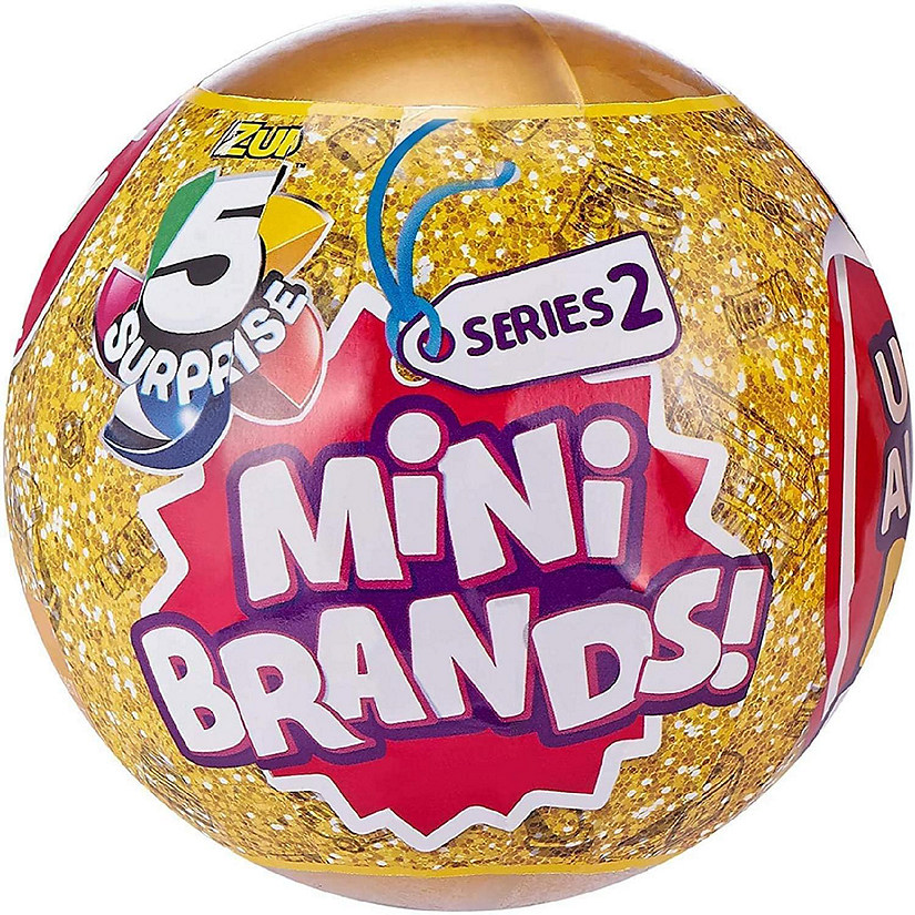 5 Surprise Mini Brands Mystery Capsule Collectible Toy by Zuru 