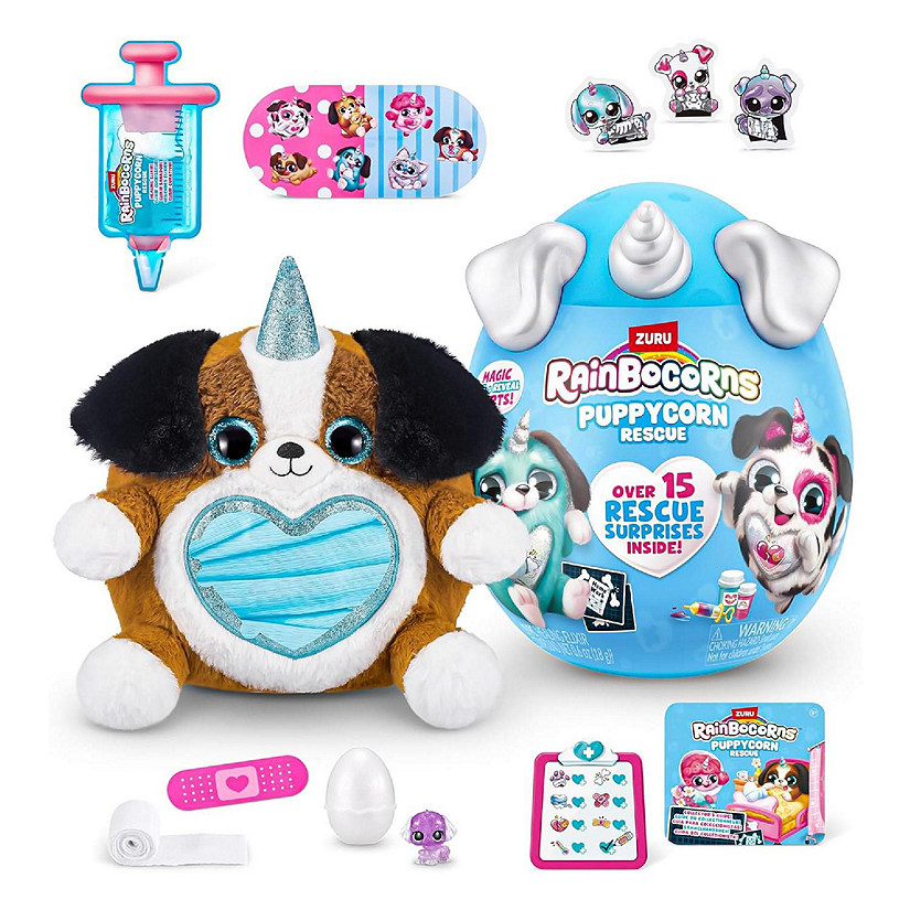 Zuru Rainbocorn Puppycorn Rescue  Shepherd Image