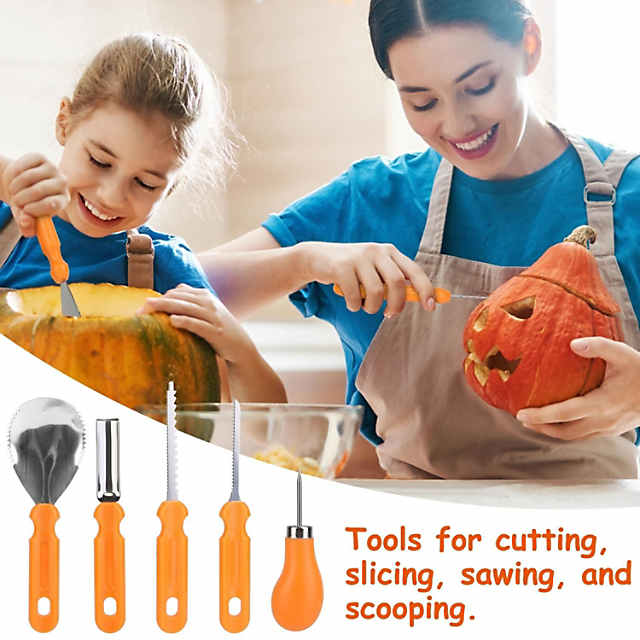 3-in-1 Halloween Kit Knife Professional Stainless Steel Carving