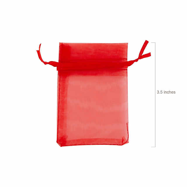 Mini Organza Drawstring Bags (50 Pc)