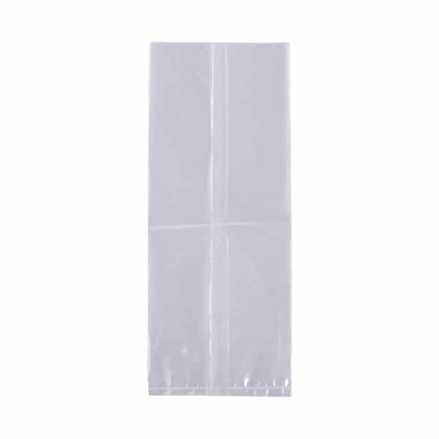 100 Pcs Clear Plastic Cellophane Bags Goodie Bags [5x5] - Clear Treat Bags  | 4 Twist Ties | OPP Plastic Bags | Small Candy Bags | Clear Gift Bags 