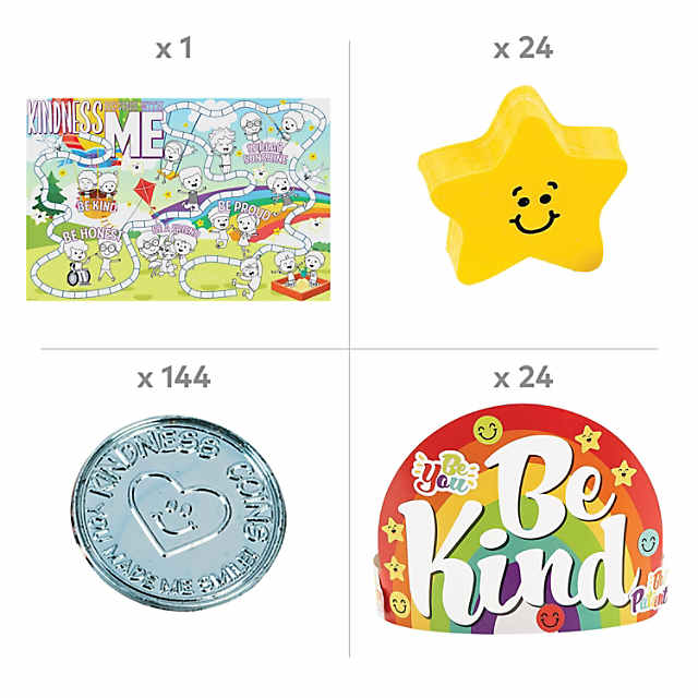 193 PC Acts of Kindness Challenge Kit with Prizes for 24