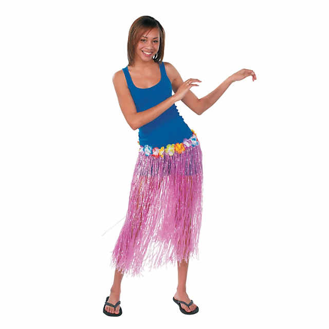 Adults Flowered Hula Skirts- 12 Pc. | Oriental Trading
