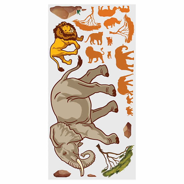 Color Your Own African Safari VBS Fuzzy Posters (24 Piece(s))