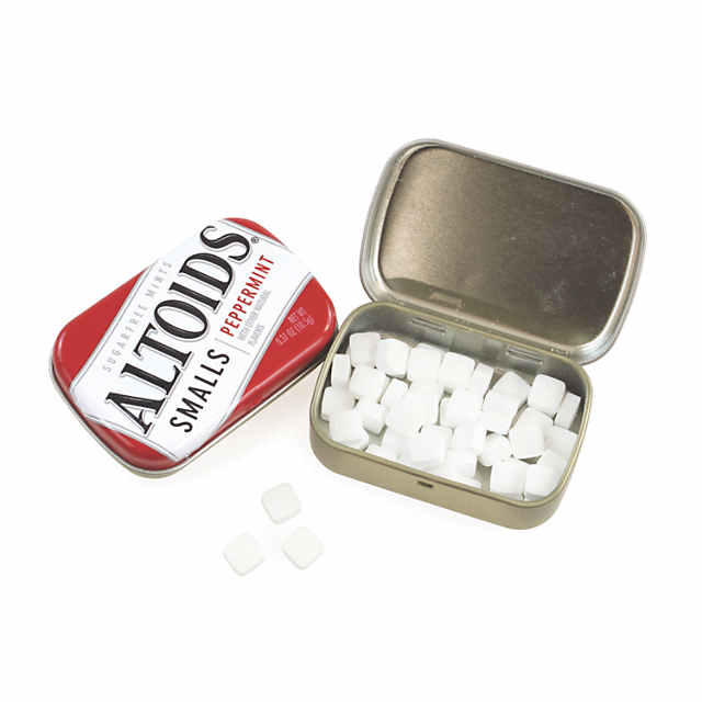 ALTOIDS Smalls Peppermint Sugarfree Mints Single Pack, 0.37 oz