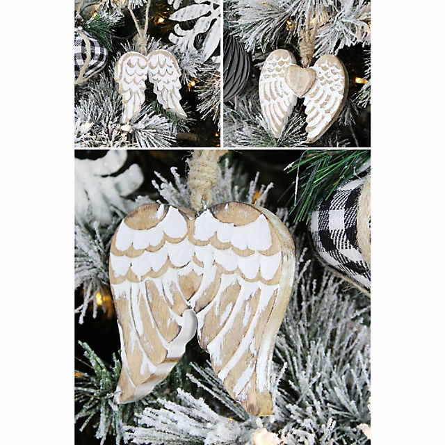 Rustic Wooden Christmas Ornaments