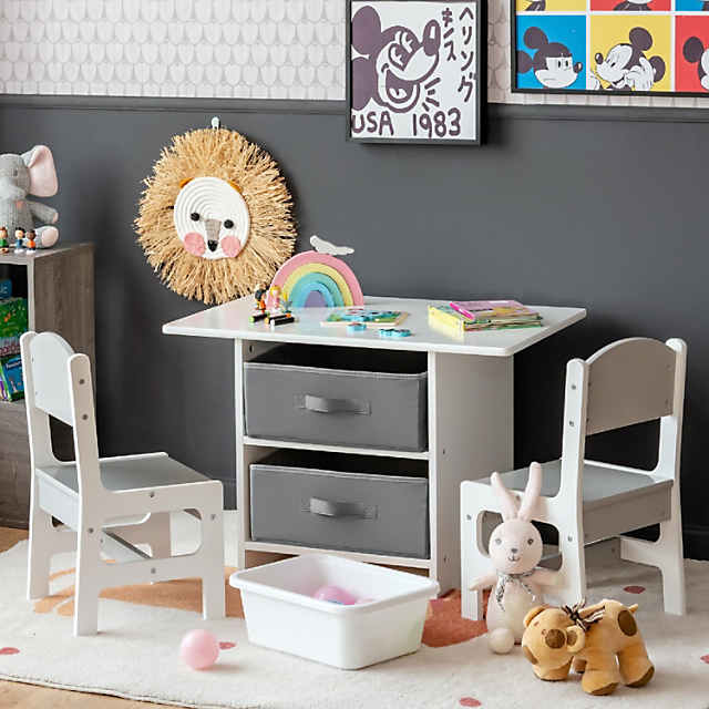 Kids Art Table With Storage