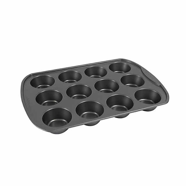 https://s7.orientaltrading.com/is/image/OrientalTrading/PDP_VIEWER_IMAGE_MOBILE$&$NOWA/bakers-secret-12cup-muffin-pan-cupcake-nonstick-pan-carbon-steel-pan-for-muffins-cupcakes-non-stick-coating-easy-release-dishwasher-safe-diy-bakeware-baking-supplies-classic-collection~14226501-a01$NOWA$
