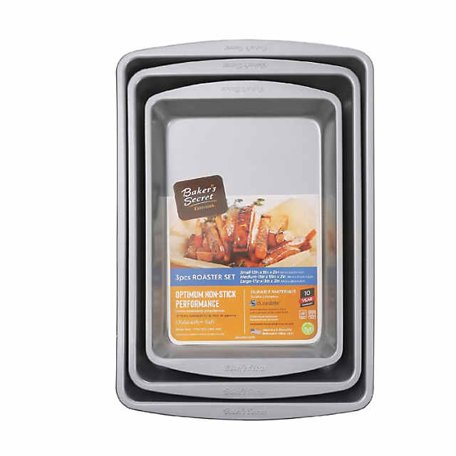  Baker's Secret Nonstick Large Cookie Sheet 17, Carbon Steel  Large Size Cookie Tray with Premium Food-Grade Coating, Non-stick Cookie  Sheet, Bakeware Baking Accessories - Classic Collection: Home & Kitchen