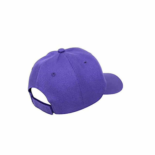 Balec Plain Baseball Cap Back (Purple) Oriental Trading