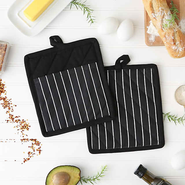 Chefs Potholder - Black