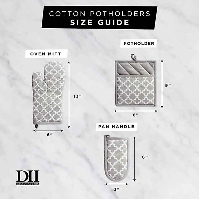 Solid Potholders & Oven Mitts