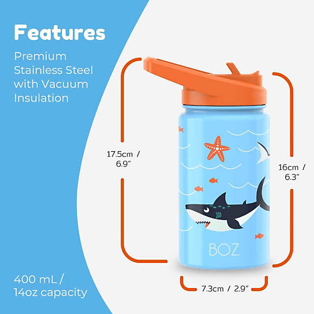Thermal Water Bottle With Straw And Lid Baby 400ML High Quality