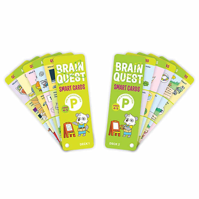 Brain Quest Smart Cards: Pre-K (Revised 5th Edition) | MindWare