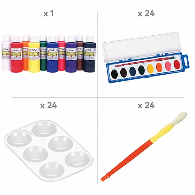 Washable Finger Paint Set - 4 oz.