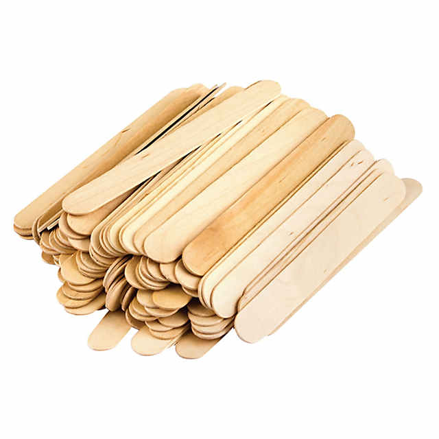 Teacher Created Resources Stem Basics: Jumbo Craft Sticks, 200 per Pack, 3 Packs