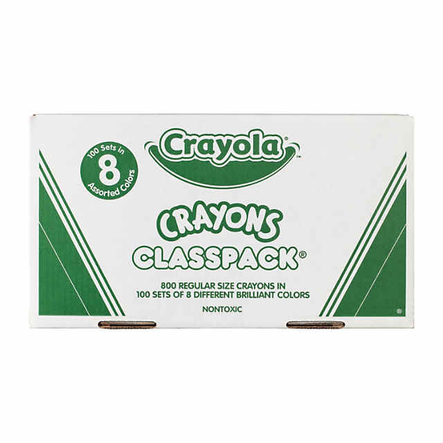 Crayola® So Big Extra Large Crayons Classpack - Crayons, Markers & Pencils  - Drawing Supplies - The Craft Shop, Inc.