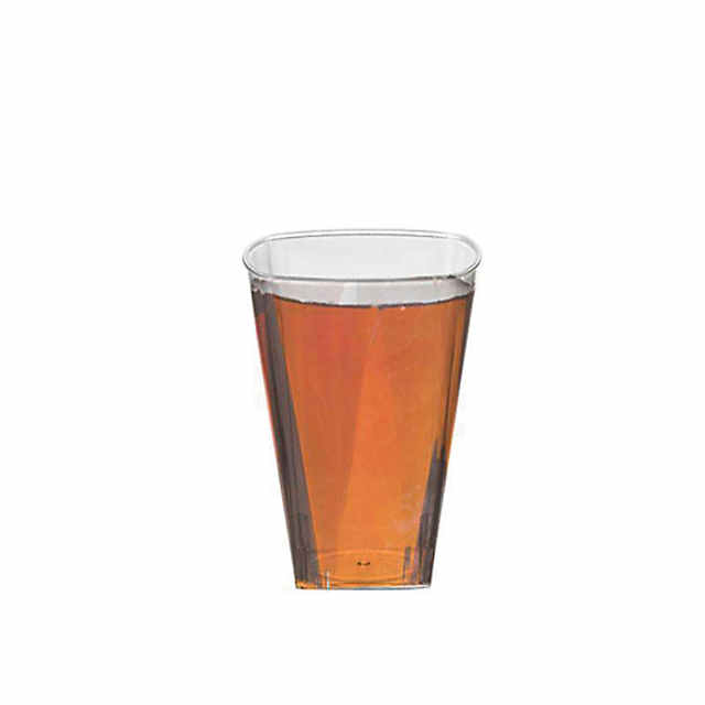 Smarty Had A Party 10 oz. Clear Square Plastic Cups (336 Cups)