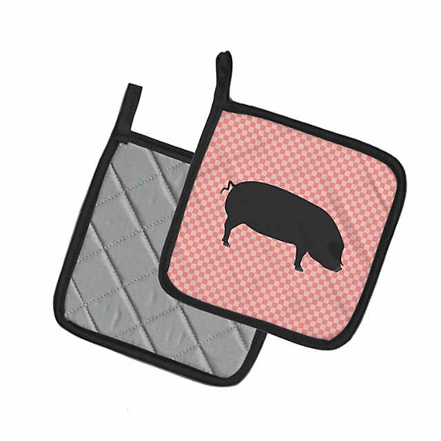 https://s7.orientaltrading.com/is/image/OrientalTrading/PDP_VIEWER_IMAGE_MOBILE$&$NOWA/carolines-treasures-devon-large-black-pig-pink-check-pair-of-pot-holders-7-5-x-7-5-farm-animals~14148858-a01$NOWA$