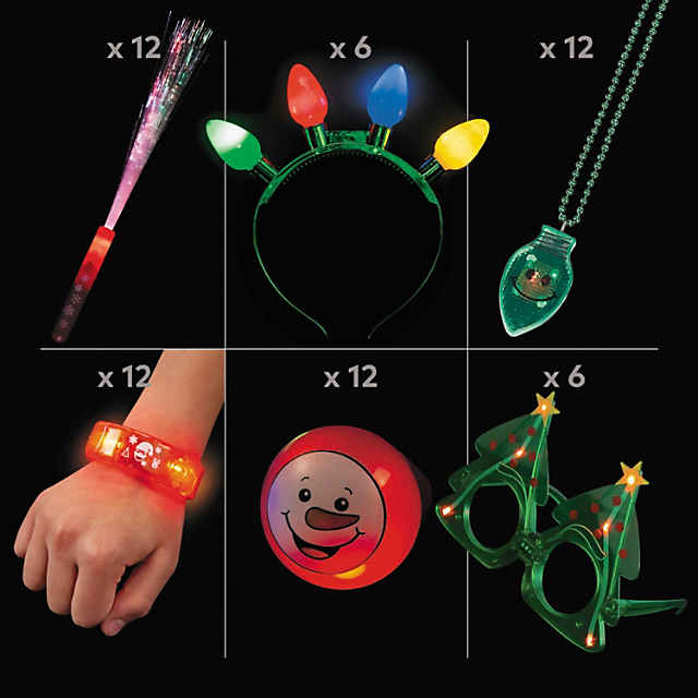 Christmas Light-Up Accessories Kit - 60 Pc.