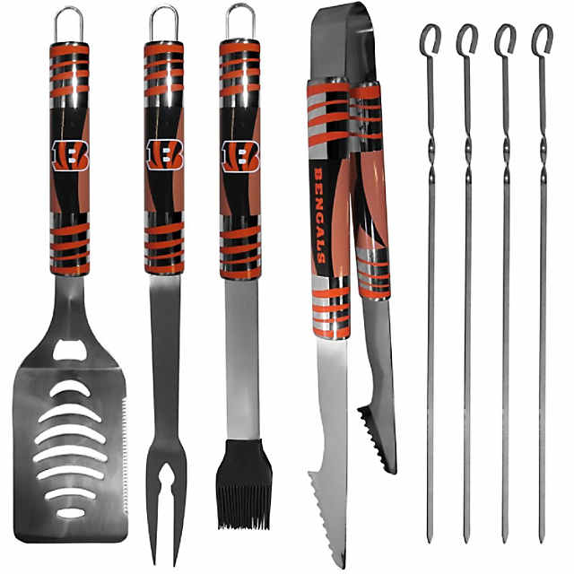 Cincinnati Bengals 8 PC Tailgater BBQ Set