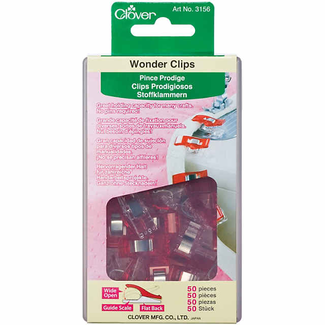 Clover Wonder Clips - 50/PKG