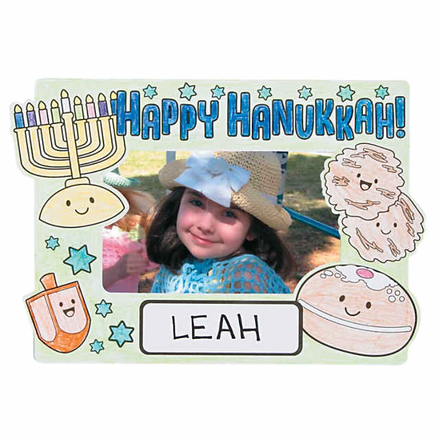 Color Your Own Hanukkah Fuzzy Posters with Crayons Kit for 24