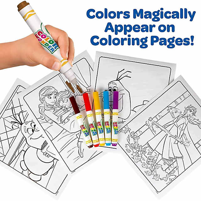 Crayola Color Wonder Frozen Coloring Book & Markers – S&D Kids