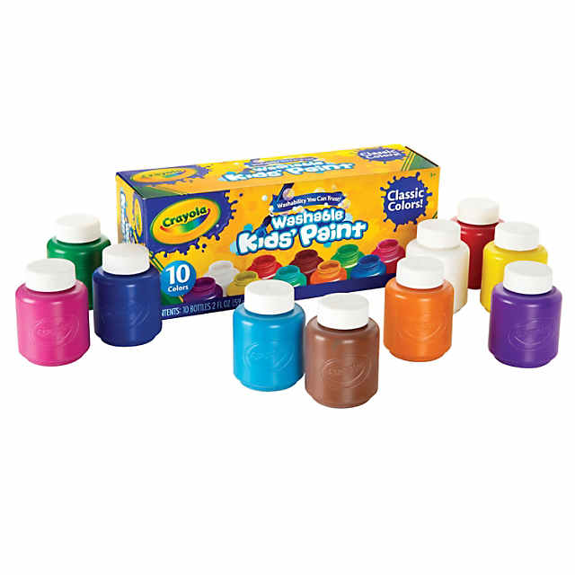 Crayola Washable Watercolor Paints, 24 Assorted Colors, Gift For Kids