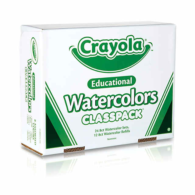 6 Packs: 240 ct. (1,440 total) Crayola® Classpack® Watercolor