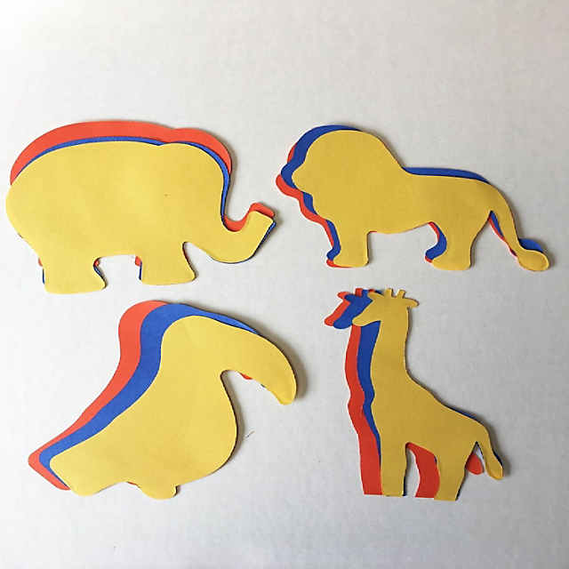 Creative Shapes Etc. - Large Cut-out Set - Zoo