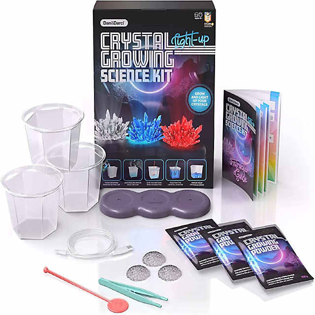 Dan&Darci - Crystal Growing Kit for Kids - Science Experiments