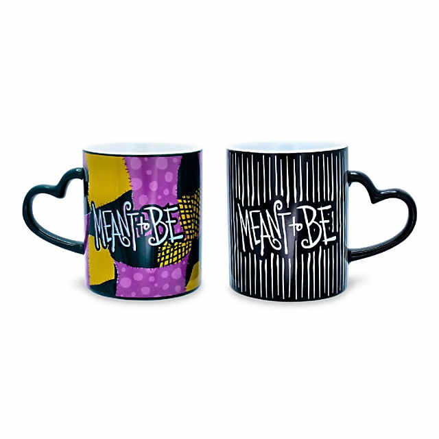 Nightmare Before Christmas Splatter Characters 13-Ounce Ceramic Stacking Mug Set