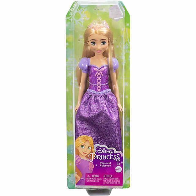  Mattel Disney Princess Dolls, Rapunzel Posable Fashion Doll  with Sparkling Clothing and Accessories, Mattel Disney Movie Toys : Toys &  Games