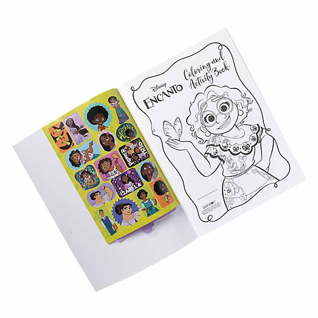 Encanto Coloring & Activity Book with Markers & Stickers – Sticker