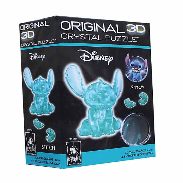 Disney Stitch 44 Piece 3D Crystal Jigsaw Puzzle