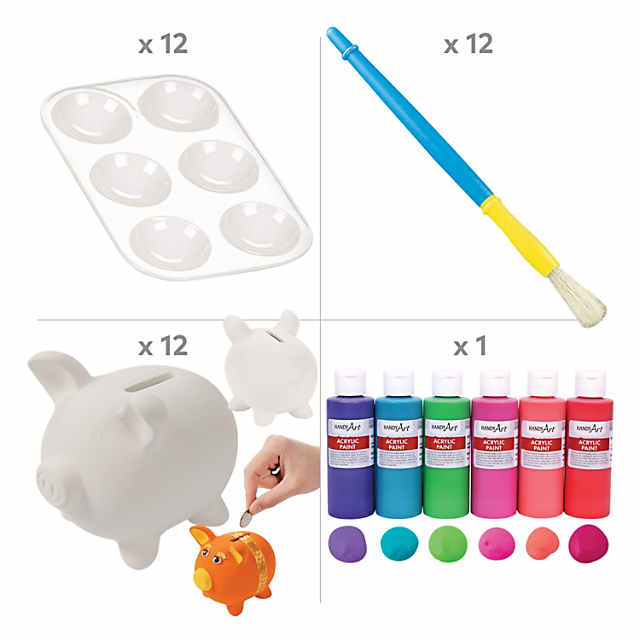 Sea Creatures Piggy Bank for Kids, DIY Activity Kits for Kids