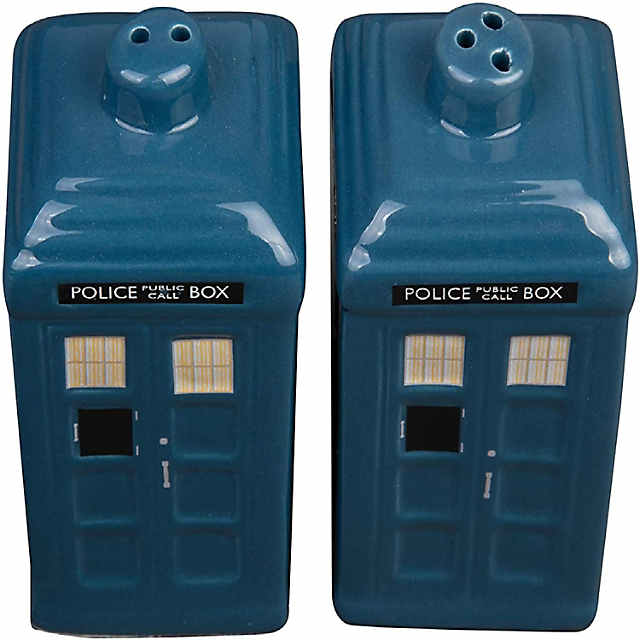 Doctor Who TARDIS Salt and Pepper Shaker