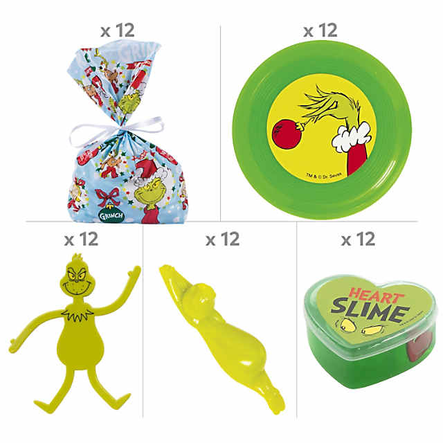 Dr Seuss's The Grinch Grab and Go Play Pack 1ct Party Favors – Partytoyz Inc