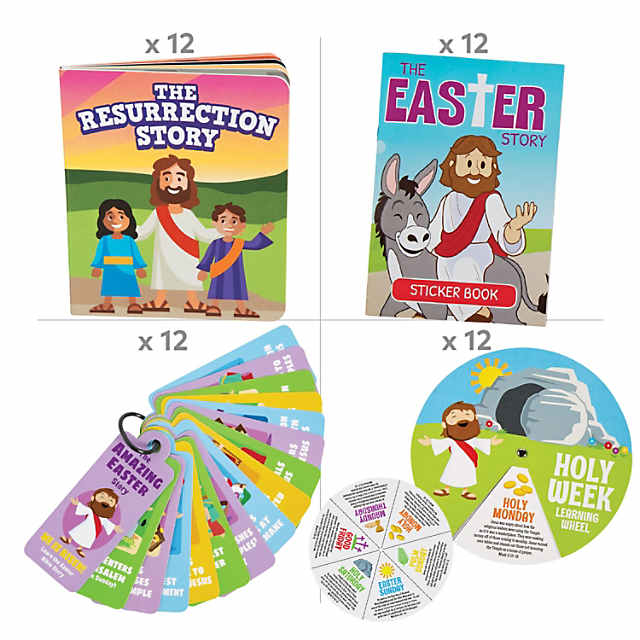 The Easter Story Sticker Books