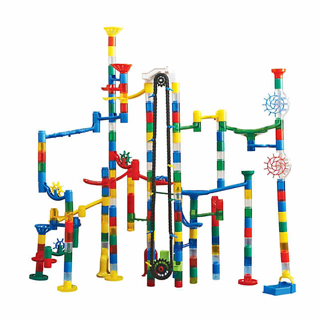Epic Marble Run Race with SEVEN Elevators!! 