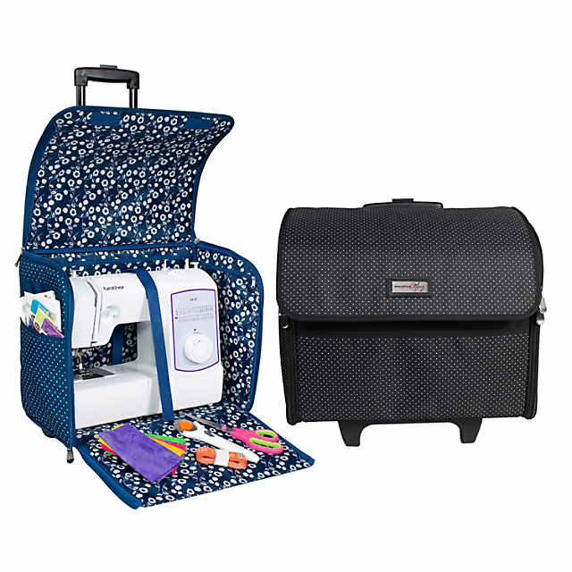 Everything Mary Rolling Sewing Machine Rolling Totes Michaels