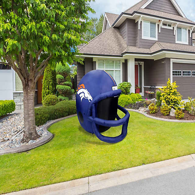 Denver Broncos Inflatable Helmet-Denver Broncos NFL Team Lawn