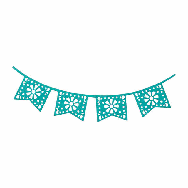 Cutout Fiesta Banner with Fringe