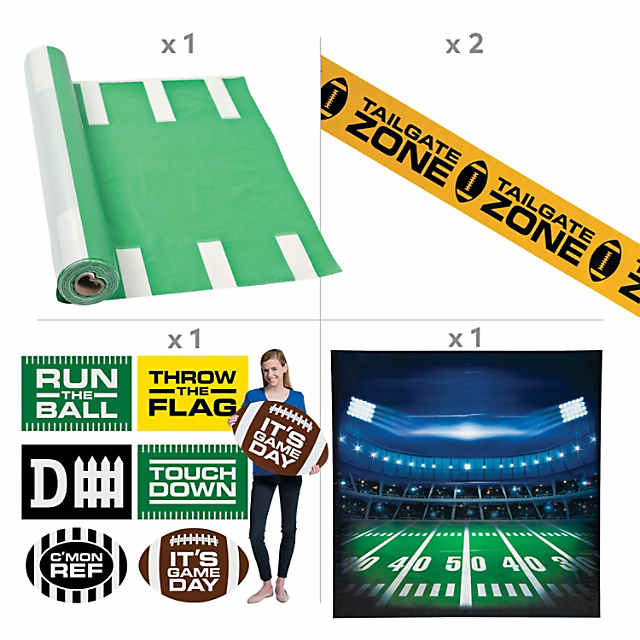 Nfl Tennessee Titans Tailgate Kit For 8 Guests | Oriental Trading