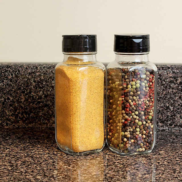 8Oz Spice Jar with Shaker Lids Empty Spice Jars Bottles Seasoning