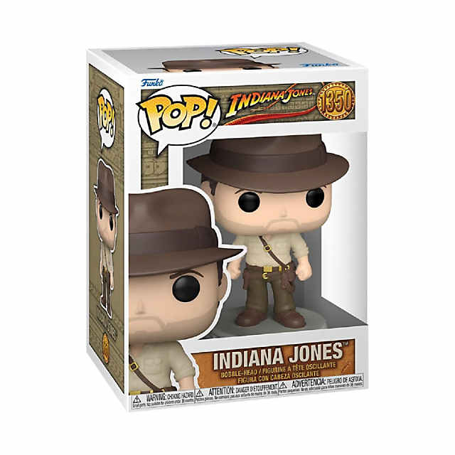 Funko Pop! Bobble-Head Indiana Jones and the Raiders of the Lost Ark Indiana  Jones #1350