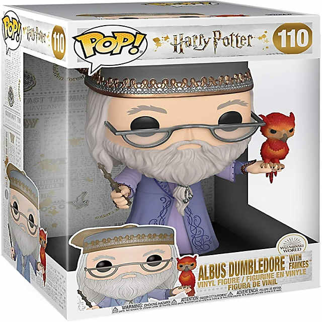 Funko Pop! Movies: Harry Potter - Albus Dumbledore with Fawkes (10